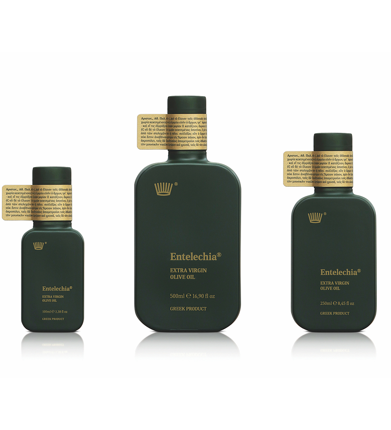 Entelechia Extra Virgin Olive Oil - Boxes 500ml